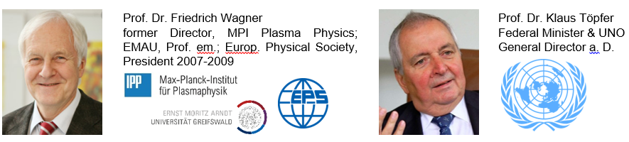 Prof. Wagner  Max-Planck-Institut für Plasmaphysik